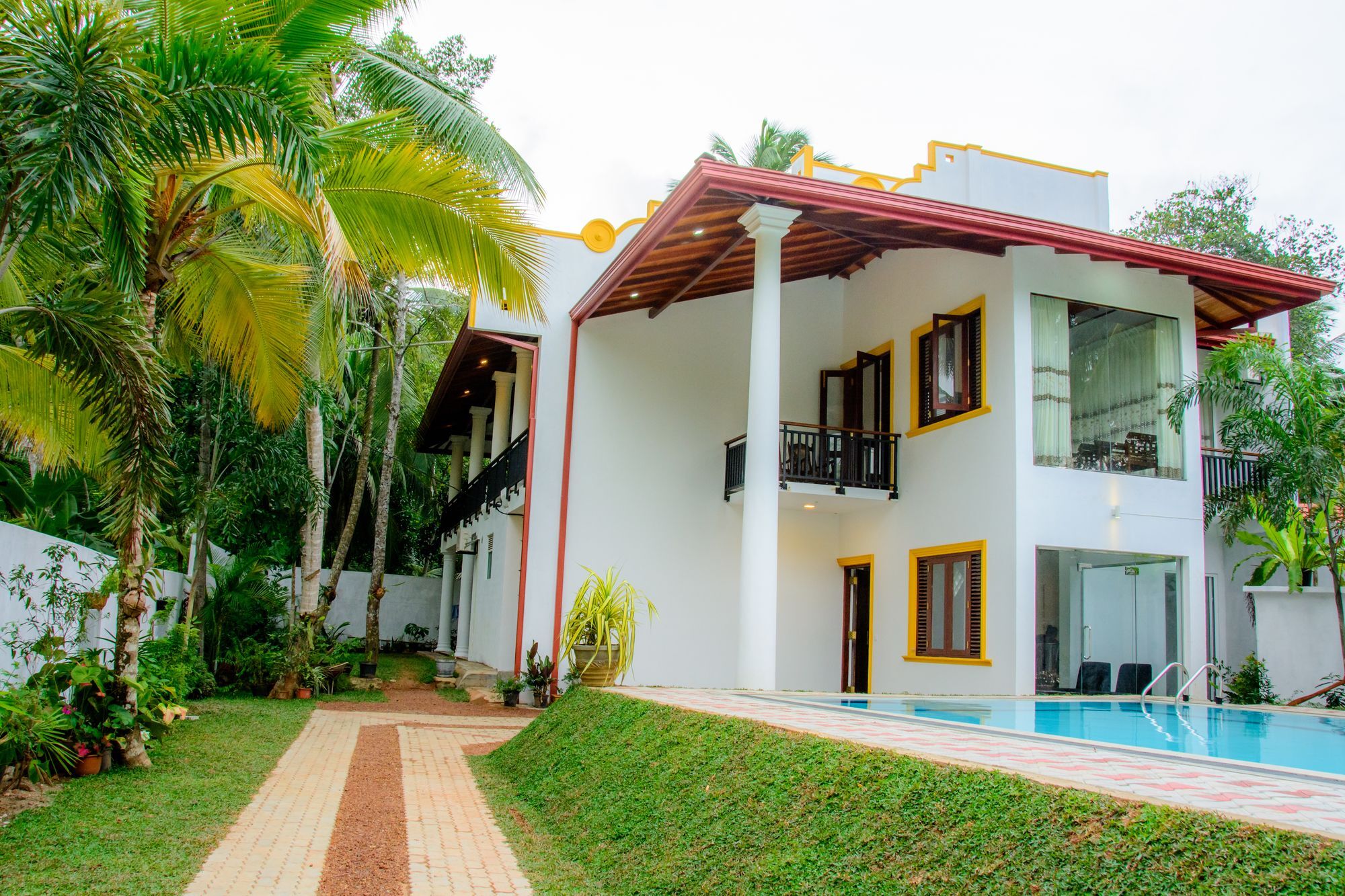 Villa White Hikkaduwa Bagian luar foto